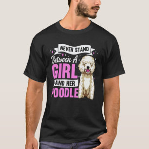 T-shirt Vêtements pour femmes de chien caniche pour propri