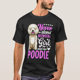 T-shirt Vêtements pour femmes de chien caniche pour propri