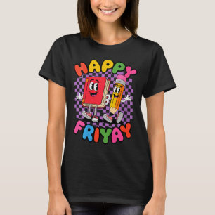 T-shirt Vêtements pour femmes Happy Friday Fri-yay Enseign