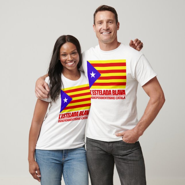 T-shirt Vêtements pour l'indépendance catalane (Unisexe)