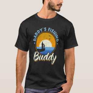 T-shirt Vêtements pour pêcheur de l'ami de papa pour l'acc