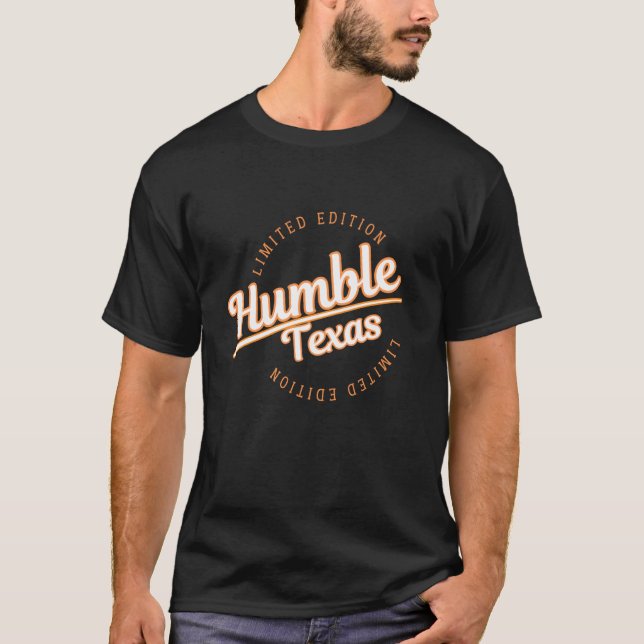 T-shirt Vêtements Retro Athletic Humble TX (Devant)