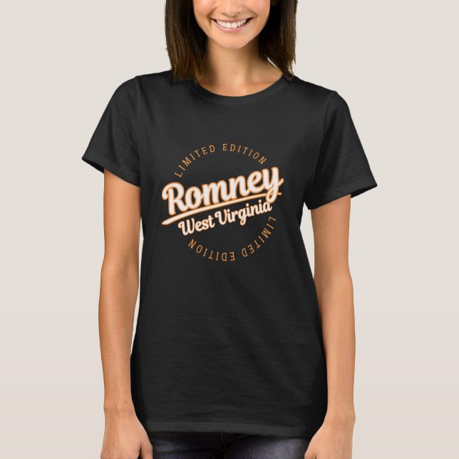 T-shirt Vêtements Retro Athletic Romney WV (Devant)
