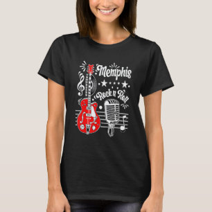 T-shirt Vêtements Rockabilly Memphis Années 50 Sock Hop Fê