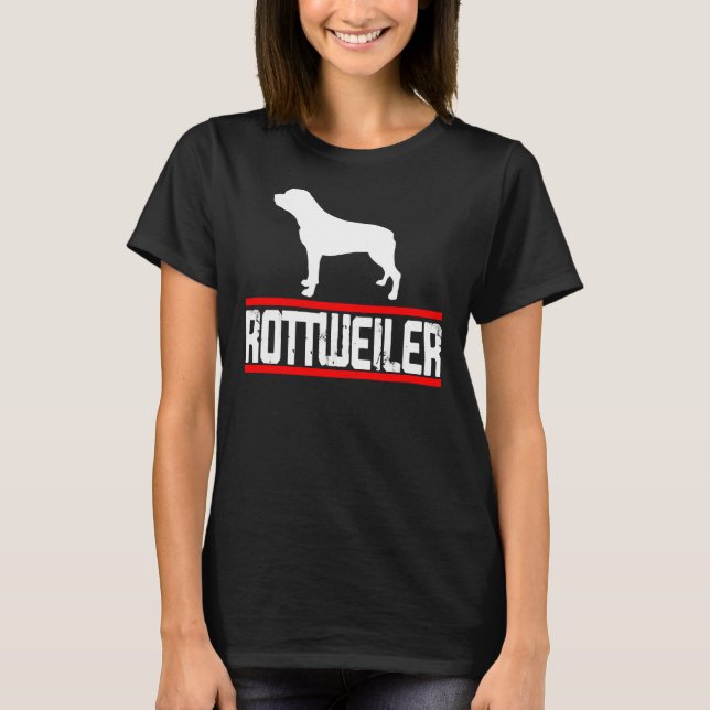 T-shirt Vêtements Rottweiler (Devant)