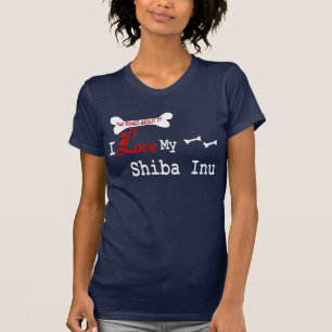 T-shirt Vêtements Shiba Inu (I Love)