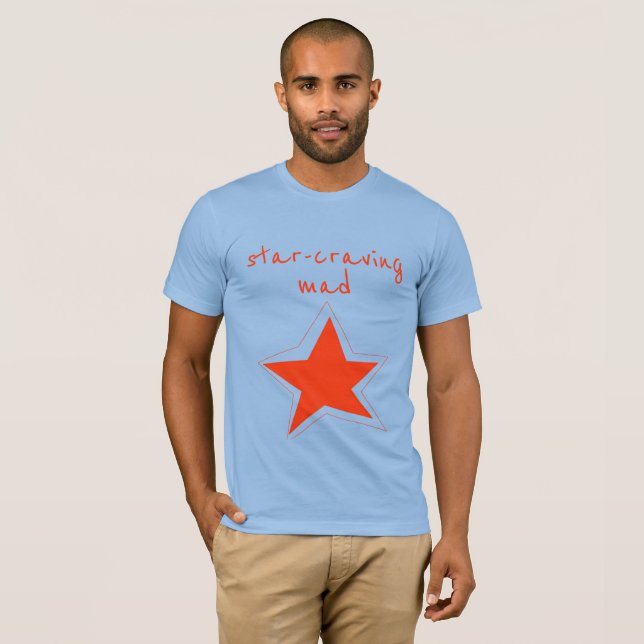 T-shirt Vêtements Star-Craving Mad Star de la semaine (Devant entier)