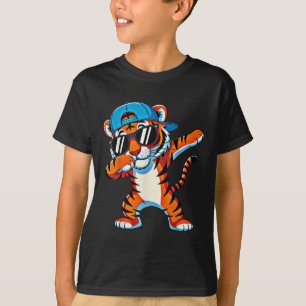 T-shirt Vêtements Tigre Cool Dabbing Animaux Mignons Homme