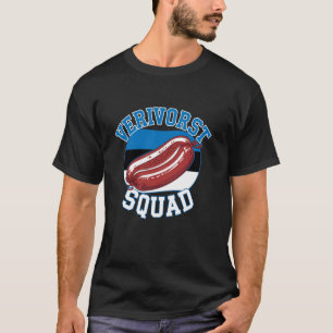 T-shirt Vêtements Verivorst Squad pour Produit Alimentaire