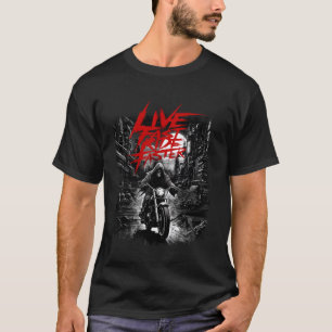 T-shirt Vêtements vintages moto Ride Vêtement gratuit Anar