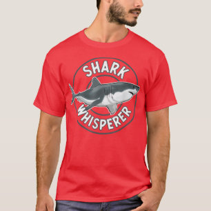 T-shirt Vêtements Whisperer de requin Grand requin blancFu
