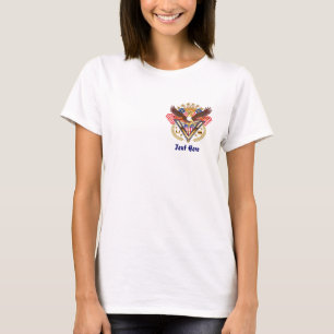 T-shirt Vétéran au-dessus de mon coeur pour Famly ou