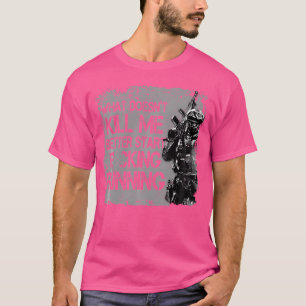 T-shirt Vétéran Ce Qui Ne Me Tue Pas Devrait Me Faire Cour