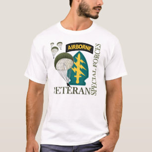 T-shirt Vétéran de forces spéciales - aéroporté