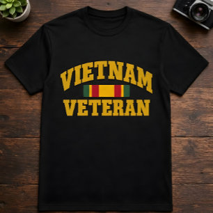 T-shirt Vétéran de guerre VIETNAMIEN Service