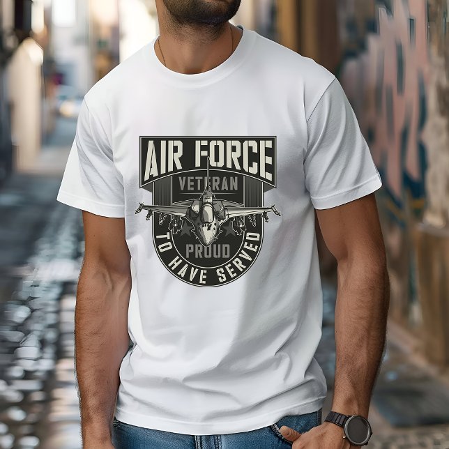 T-shirt " Vétéran De La Force Aérienne " Aurait Servir (Créateur téléchargé)