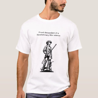 T-shirt vétéran de la guerre révolutionnaire