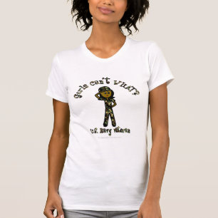 T-shirt Vétéran de la marine féminine noire