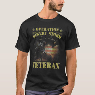 T-shirt Vétéran de la tempête du désert Opération tempête