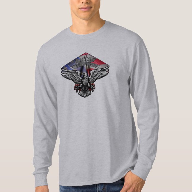 T-shirt Vétéran de l'armée (Devant)