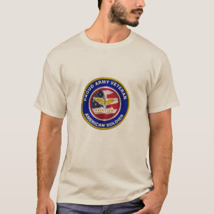 T-shirt Vétéran de l'aviation de l'armée fier 