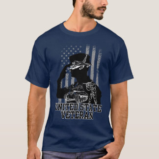 T-shirt Vétéran des États-Unis