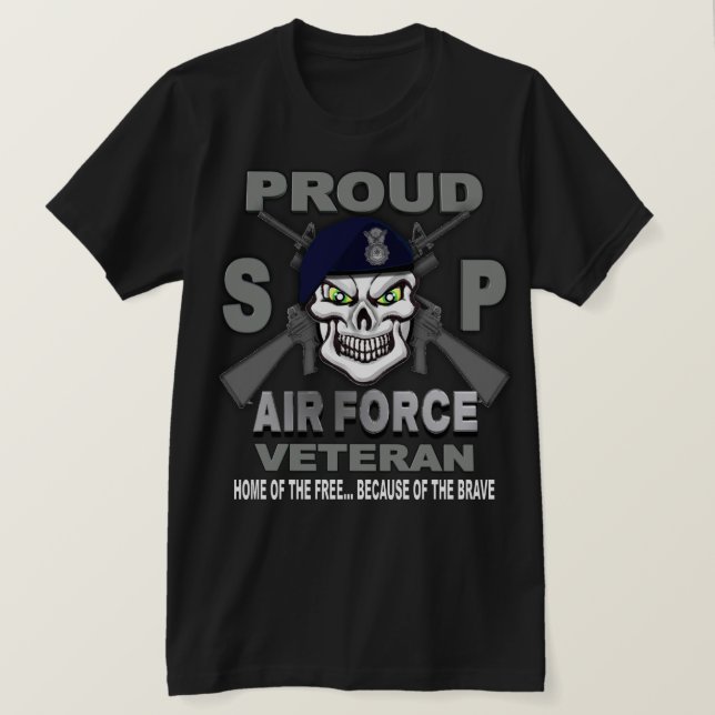 T-shirt vétéran des forces de sécurité de la Force (Design devant)
