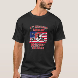 T-shirt Vétéran Du 11E Régiment De Cavalerie Blindée (Desi