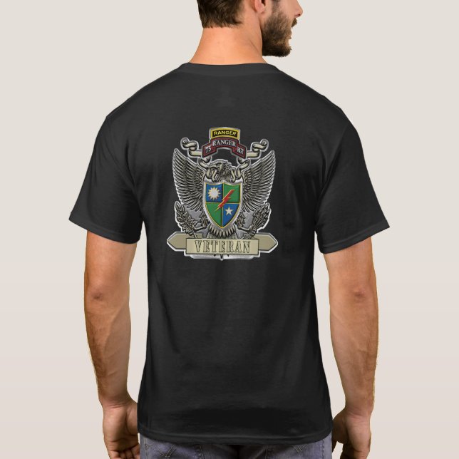 T-shirt Vétéran du 75e Ranger Regiment Ranger (Dos)