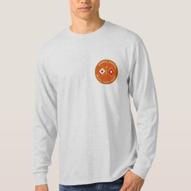 T-shirt Vétéran du Corps des transmissions (Devant)