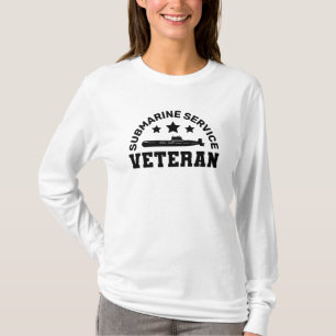 T-shirt Vétéran du service sous-marin - Conception militai