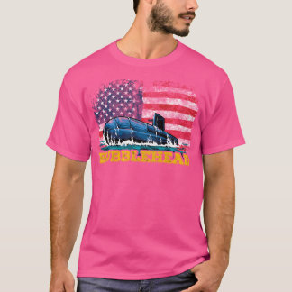T-shirt Vétéran du sous-marin Bubblehead Marin sous-marin