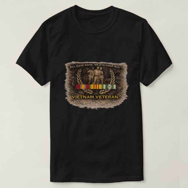 T-SHIRT VÉTÉRAN DU VIETNAM (Design devant)