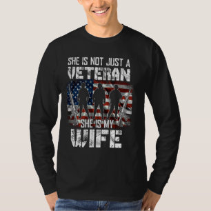 T-shirt Vétéran Elle Est Ma Femme Jour Des Anciens Combatt