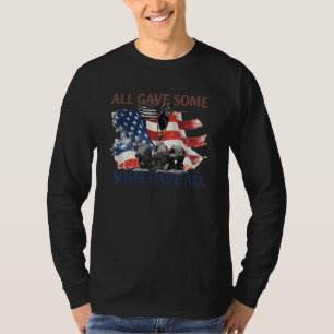 T-shirt Vétéran et Jour de l'Indépendance Tous Ont Donné C
