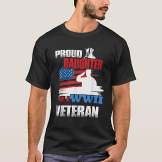 T-shirt Vétéran Jour 2ÈME GUERRE MONDIALE Cadeau Fier Fill