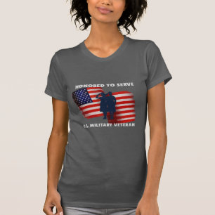 T-shirt Vétéran militaire des États-Unis