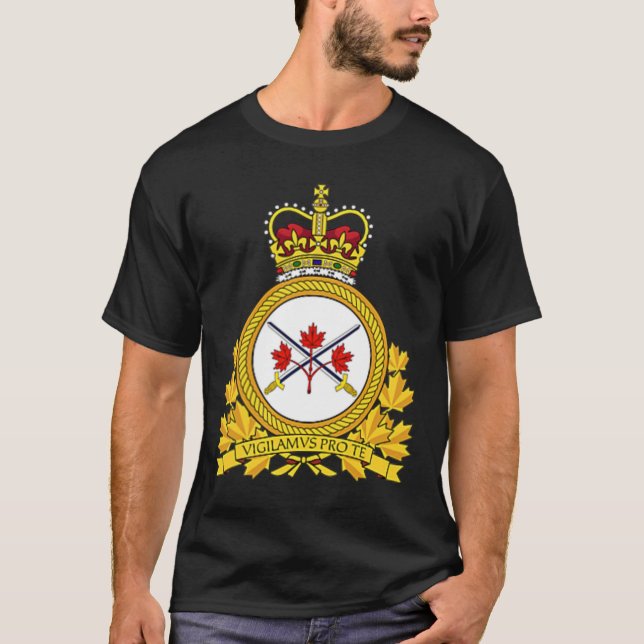 T-shirt Vétéran T-Shir des Forces armées militaires canadi (Devant)
