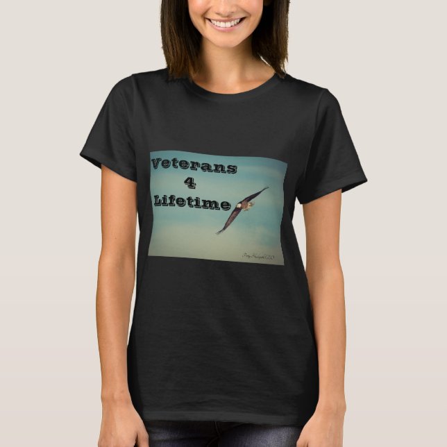 T-shirt Vétérans 4 vie (Devant)