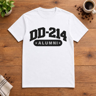 T-shirt Vétérans DD-214 Anciens Militaires