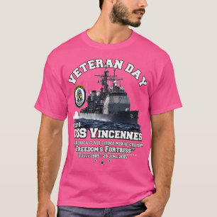 T-shirt Vétérans de croisière US Vincennes CG49