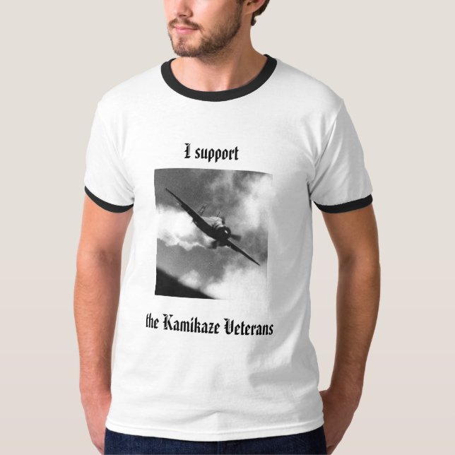 T-shirt Vétérans de kamikaze (Devant)