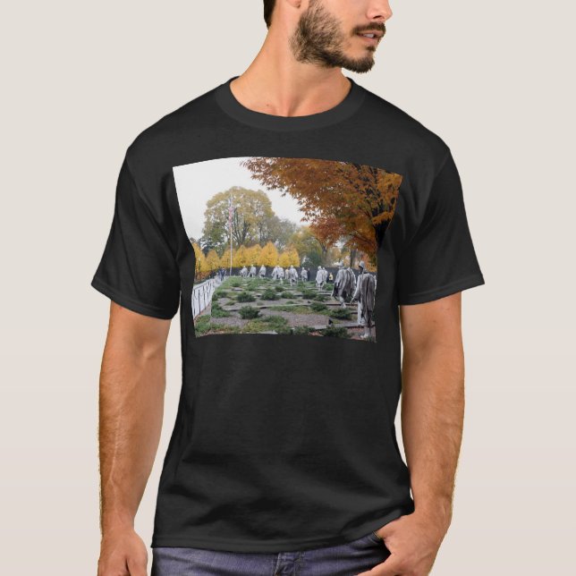T-shirt Vétérans de mémorial de Guerre de Corée (Devant)