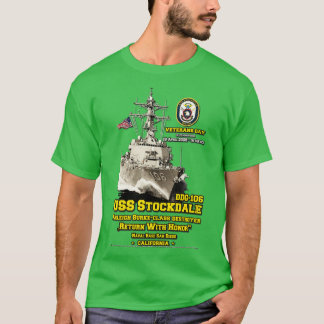 T-shirt Vétérans destructeurs USS Stockdale DDG106
