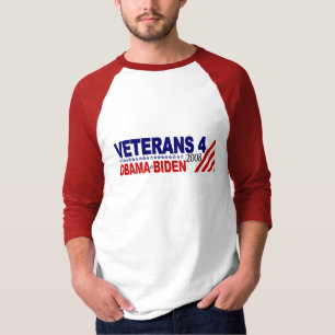 T-shirt Vétérans pour Obama Biden