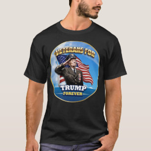 T-SHIRT VÉTÉRANS POUR TRUMP À JAMAIS