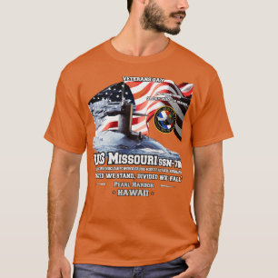 T-shirt Vétérans sous-marins USS Missouri SSN780