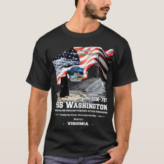 T-shirt Vétérans sous-marins USS Washington