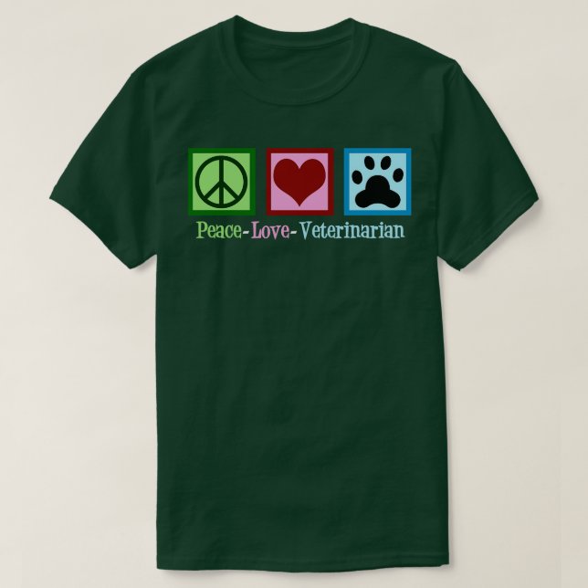 T-shirt vétérinaire (Design devant)