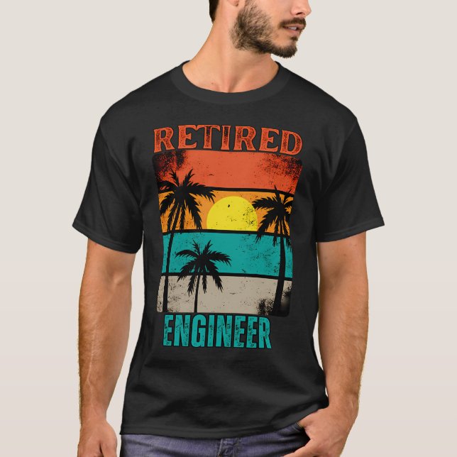 T-shirt Vétérinaire à la retraite (Devant)
